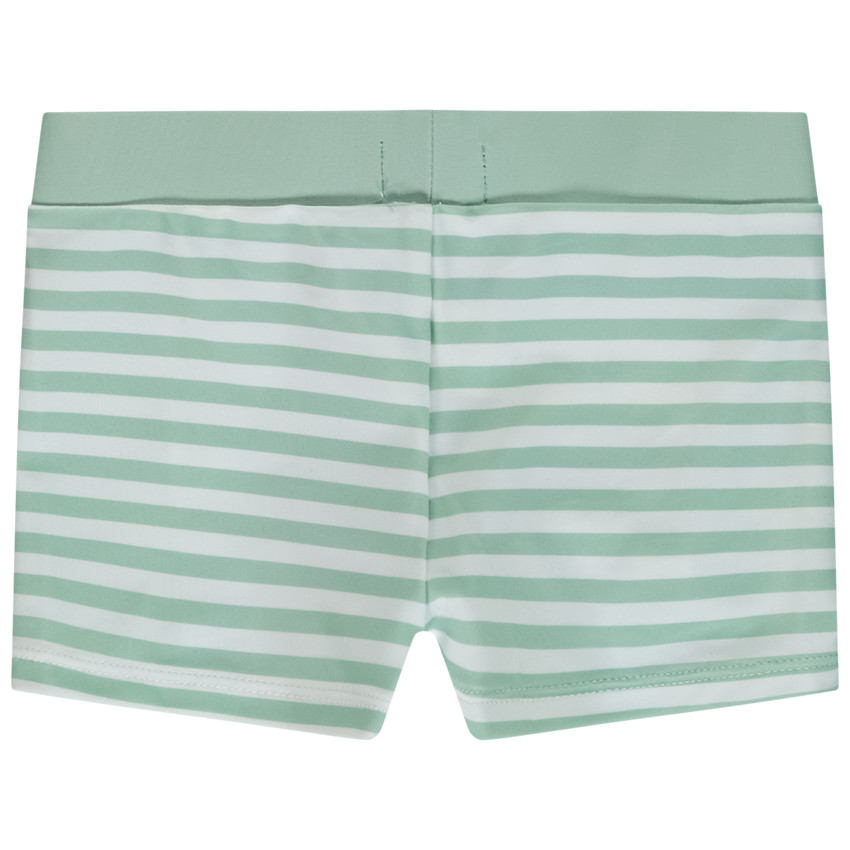 Zwembroek met strepen en giraffeprint voor baby jongen 