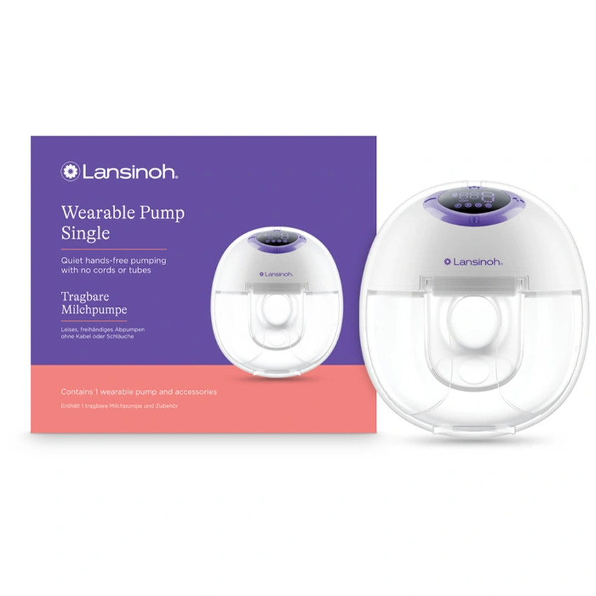 Borstkolf electrisch Handsfree simpel Wit 