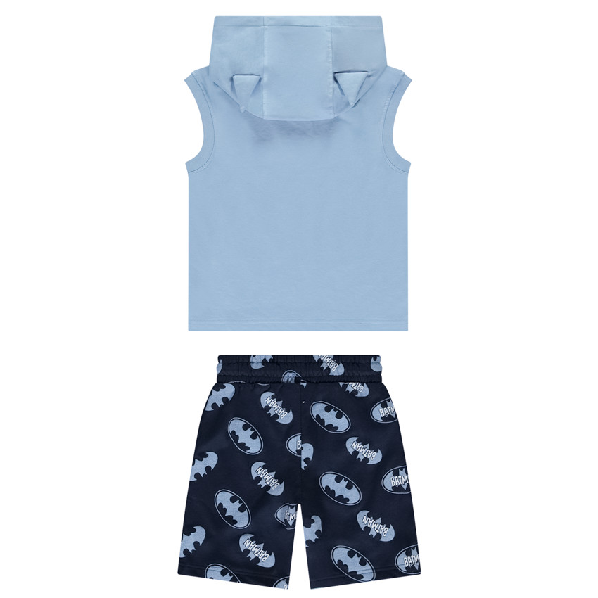 Ensemble avec débardeur à capuche ludique Batman Warner pour garçon 