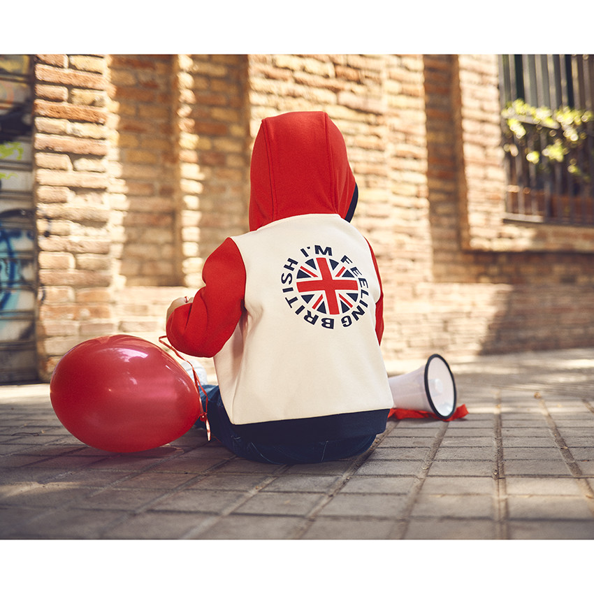 Gilet à capuche en molleton pour bébé garçon 