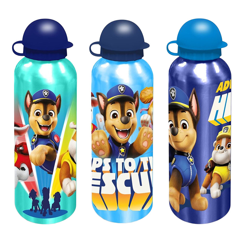 Gourde alu 500ml Pat Patrouille Ass. 
