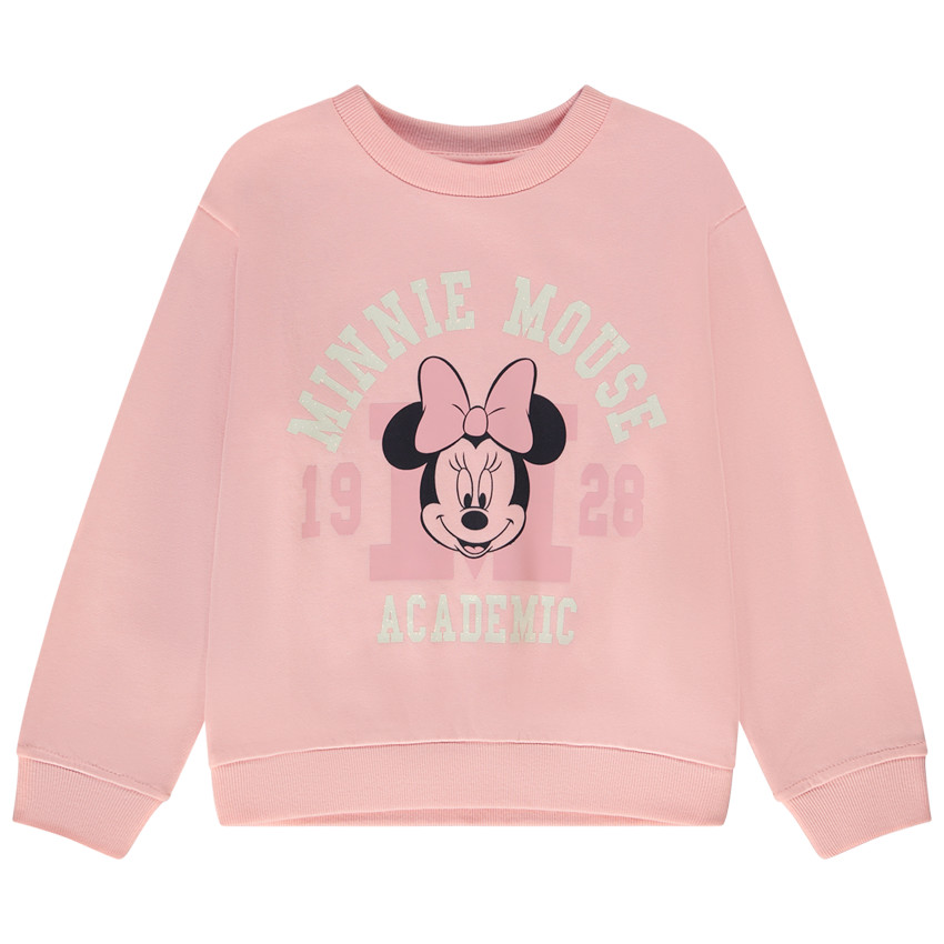 Sweatshirt oversize print Minnie Disney voor meisjes 
