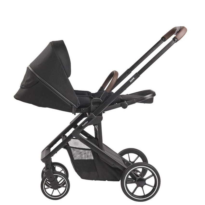 Poussette Juno + Habillage pluie Black 