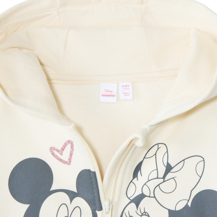 Vest met lange mouwen en afneembare kap Minnie Disney voor meisjes 