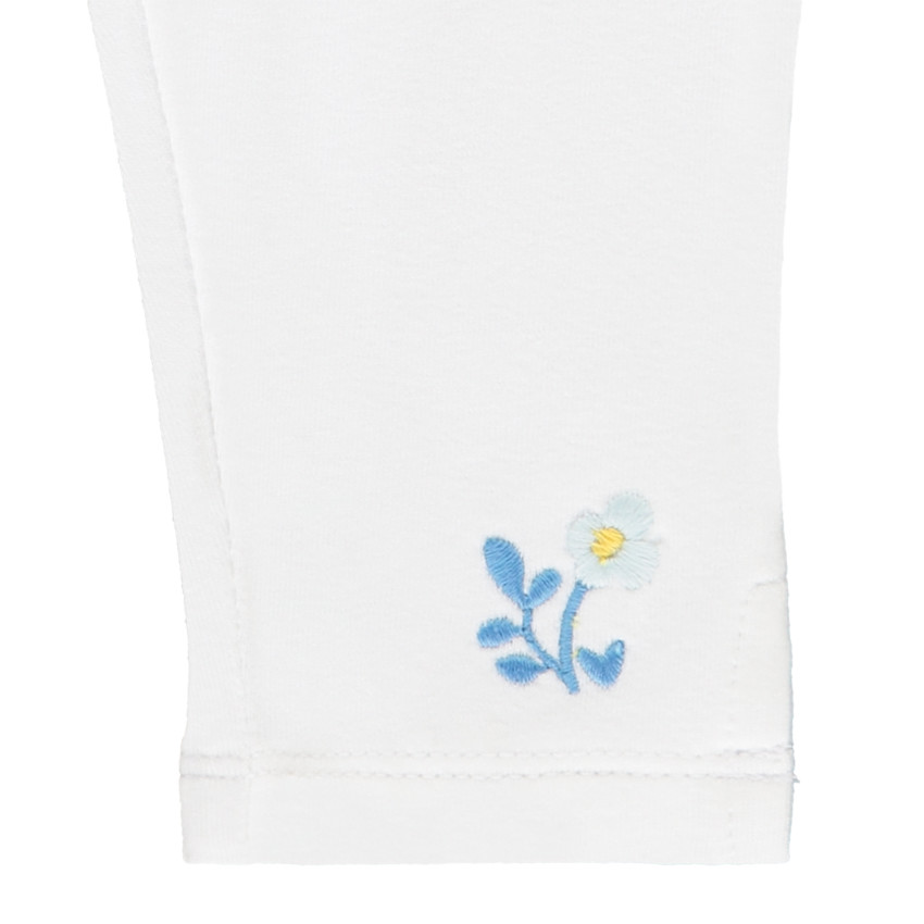 Tunika met bloemenprint + effen short voor baby meisjes 