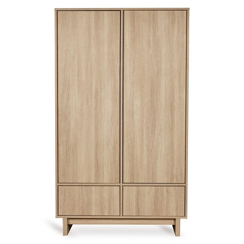 Armoire 2 portes Kyo Honey Ash 