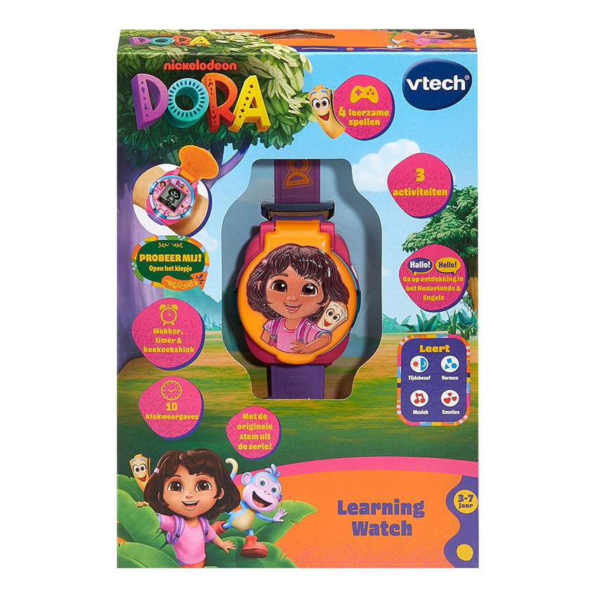 Montre-jeu  éducative Dora NL/UK 