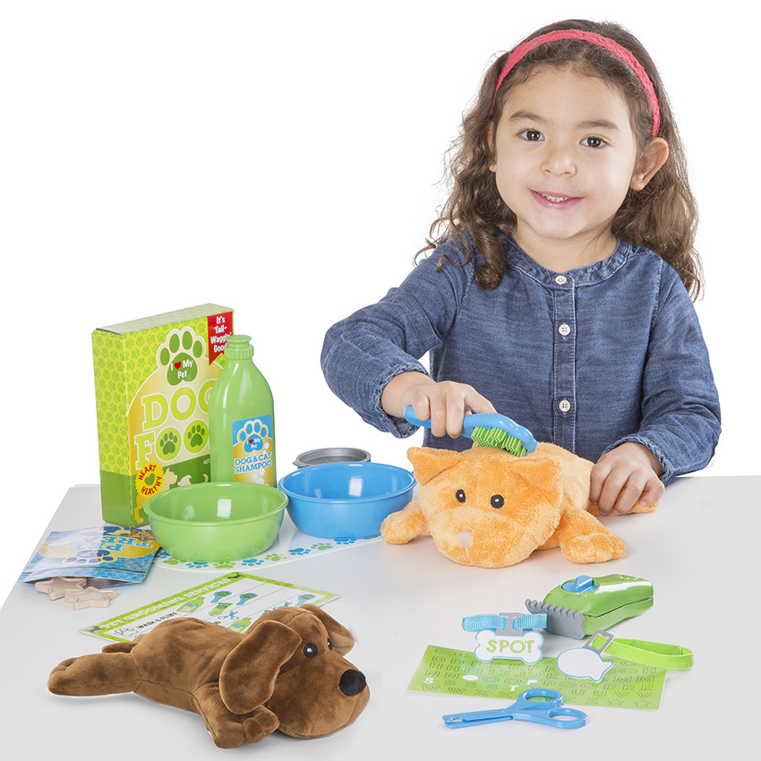 Kit de soin d'animaux en peluche 