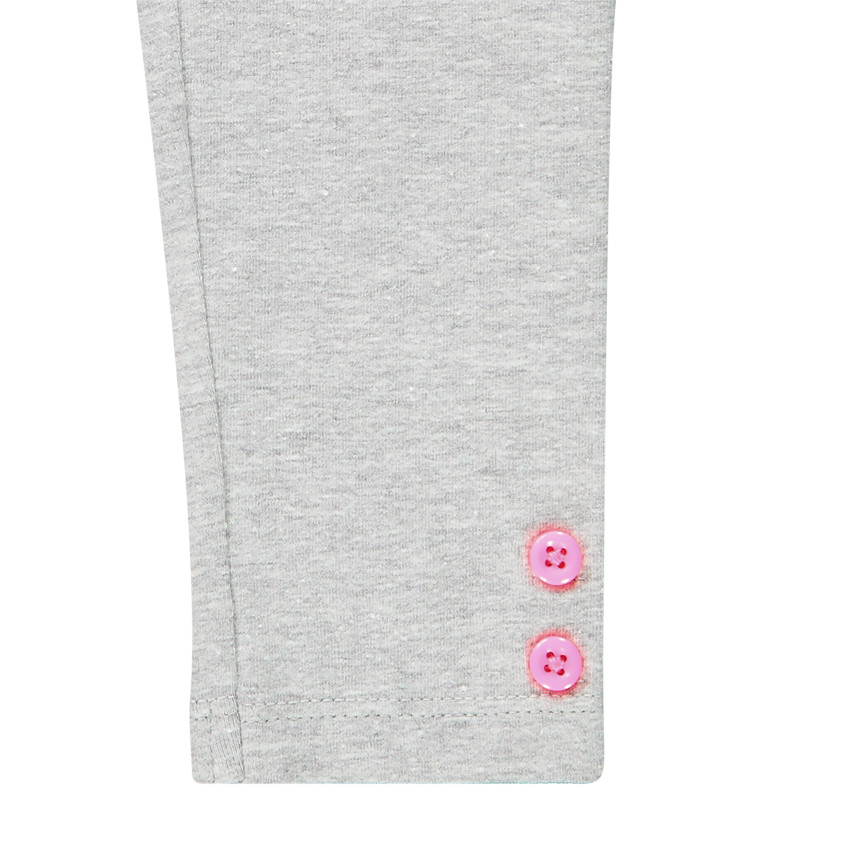 Drie-delige set met tuniek, vest en legging voor meisjes 