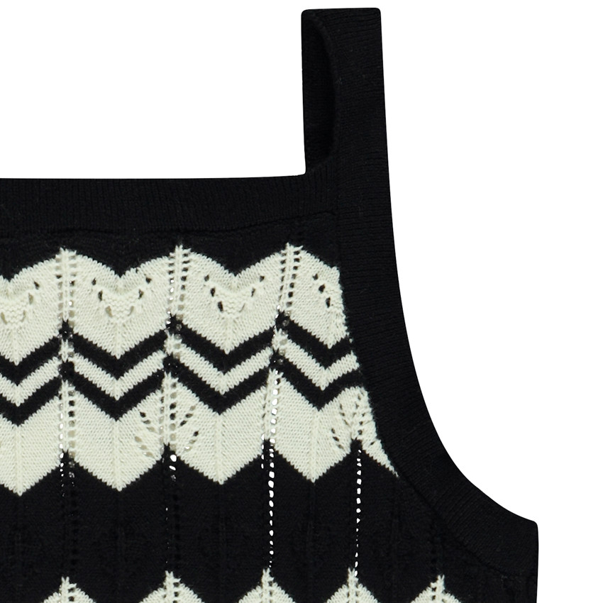 Ensemble Débardeur + short en crochet fantaisie pour fille 