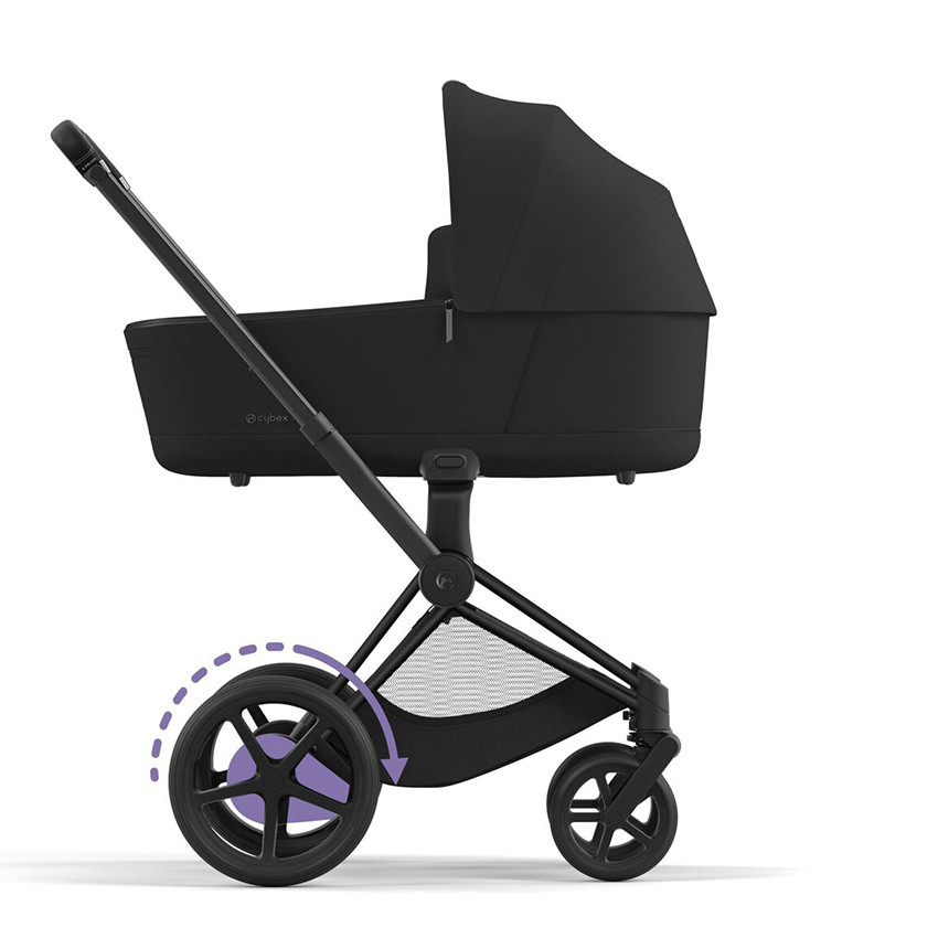 Frame kinderwagen e-Priam Matt Black  