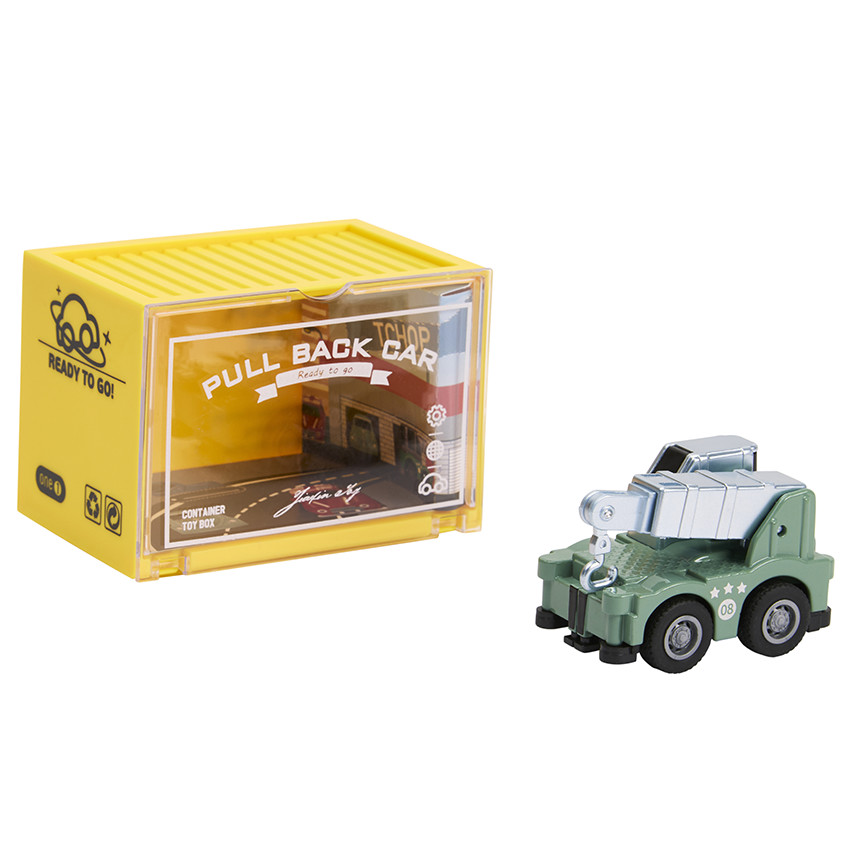 Véhicule miniature à friction Camion de chantier turquoise 