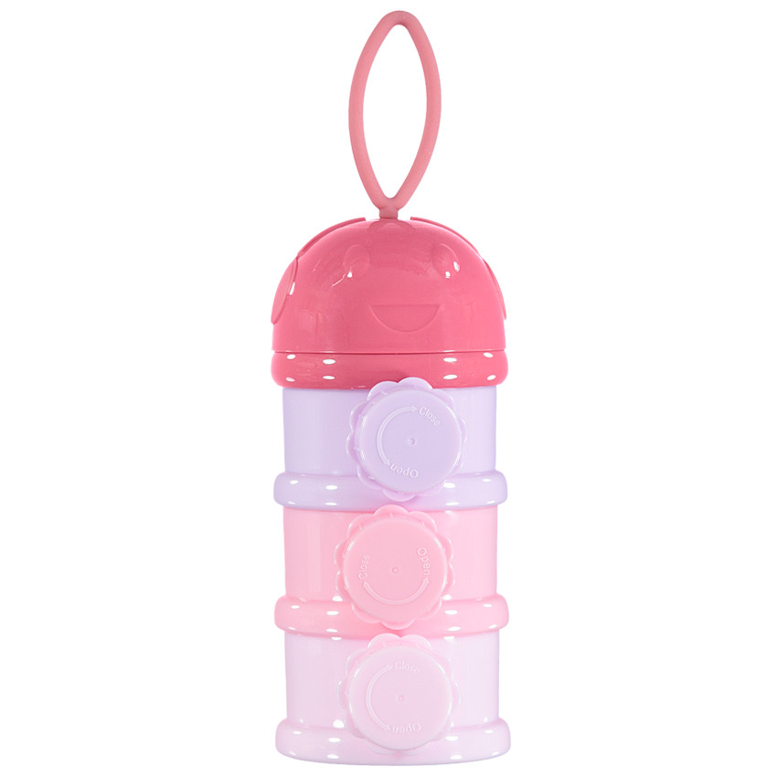 Boîte doseuse de lait en poudre Mix'N'Match - Rose 