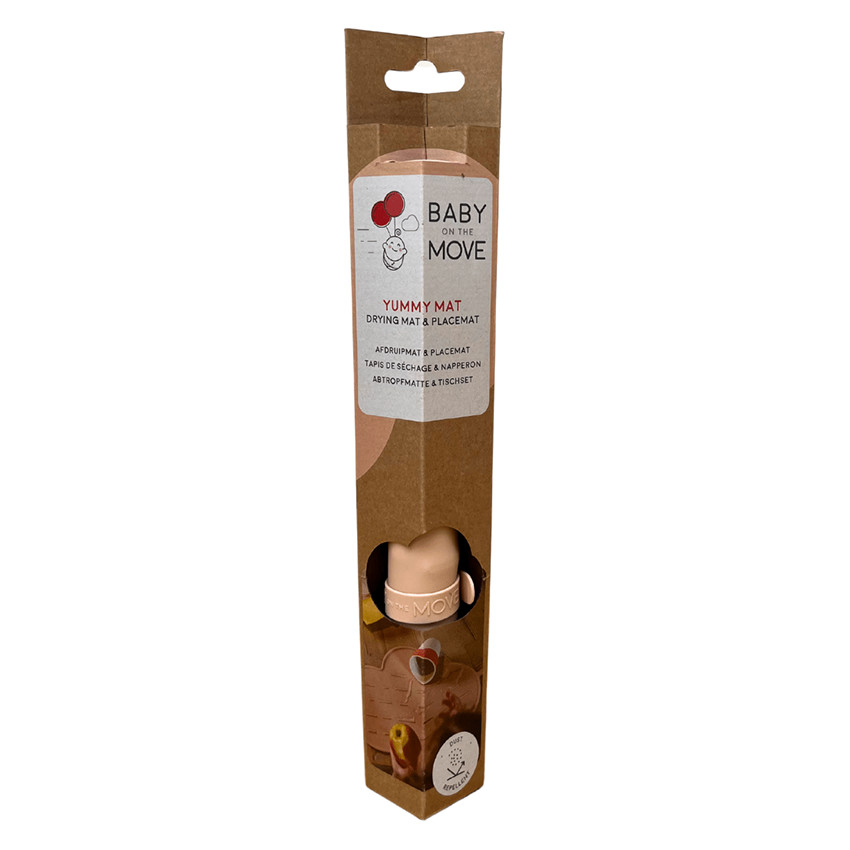 Placemat en Droogmat 2-in-1 Yummy Mat Blush 