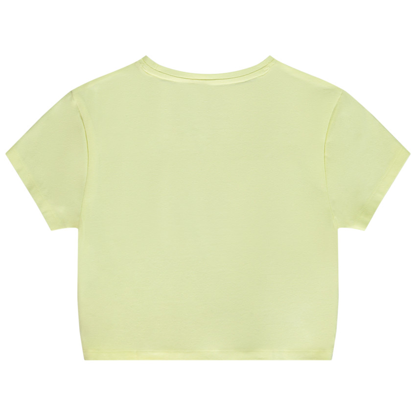 T-shirt manches courtes à nouer print Stitch Disney pour fille 