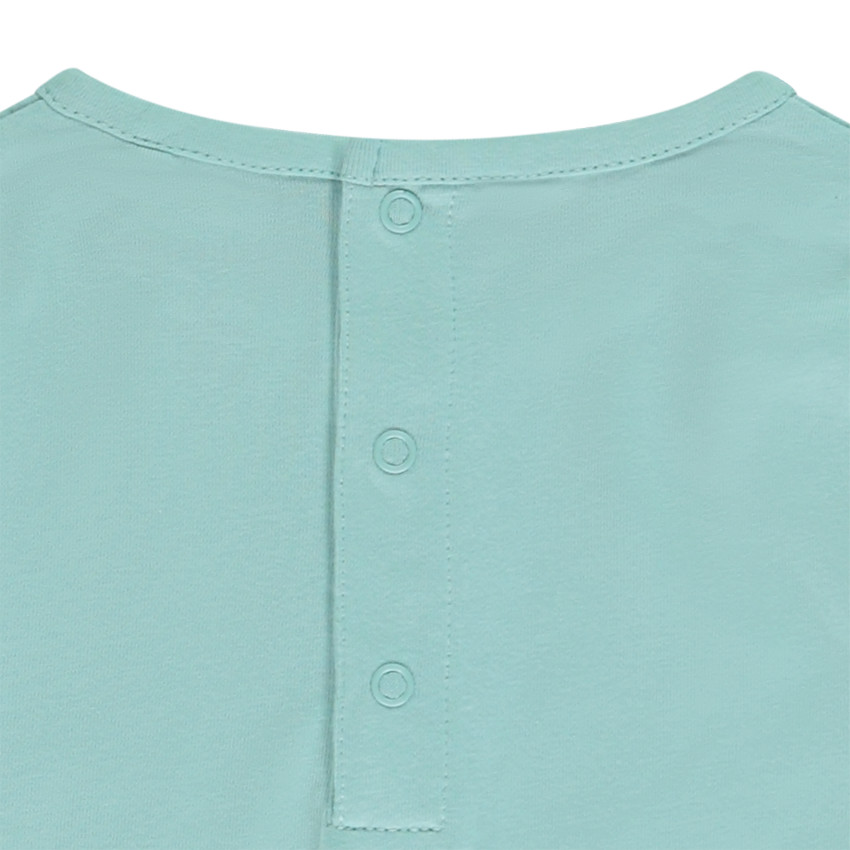 Set pyjama kort print olifant voor baby jongen 