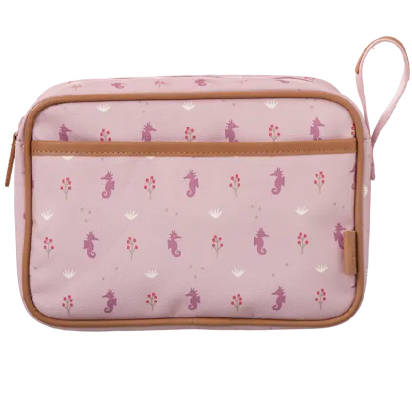 Trousse de toilette Hippocampe Rose  