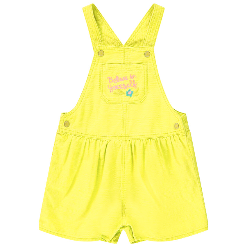 Korte salopette voor baby meisje 