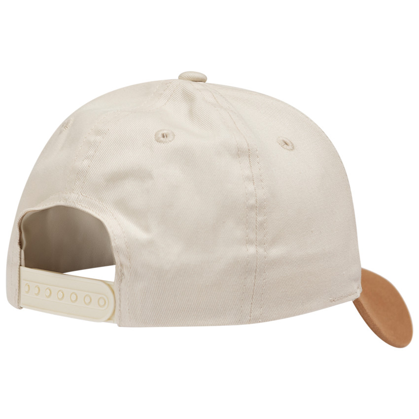 Casquette bicolore à patch bouclettes 3D pour garçon 