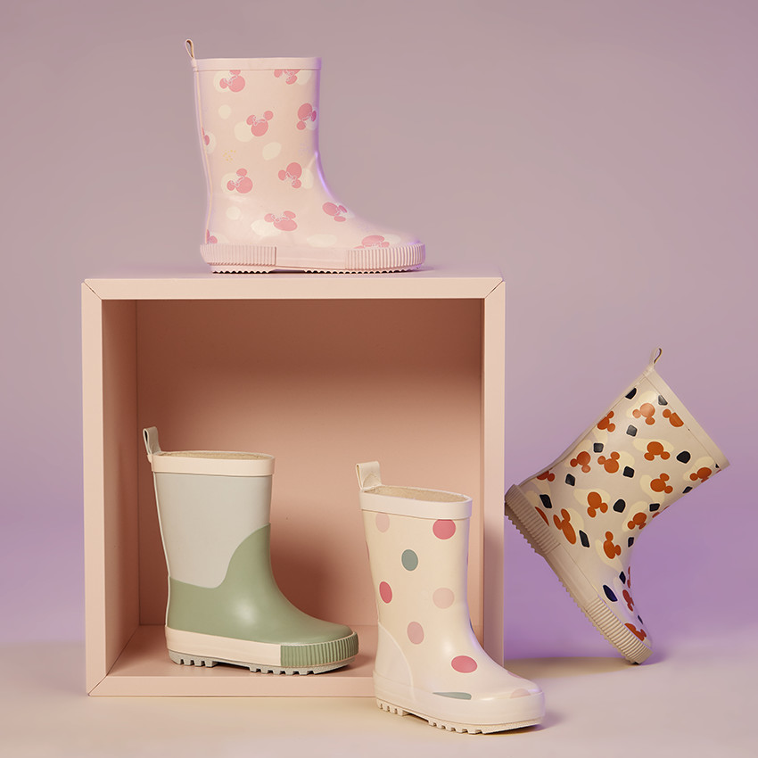 Bottes de pluie imprimé Minnie Disney pour fille 