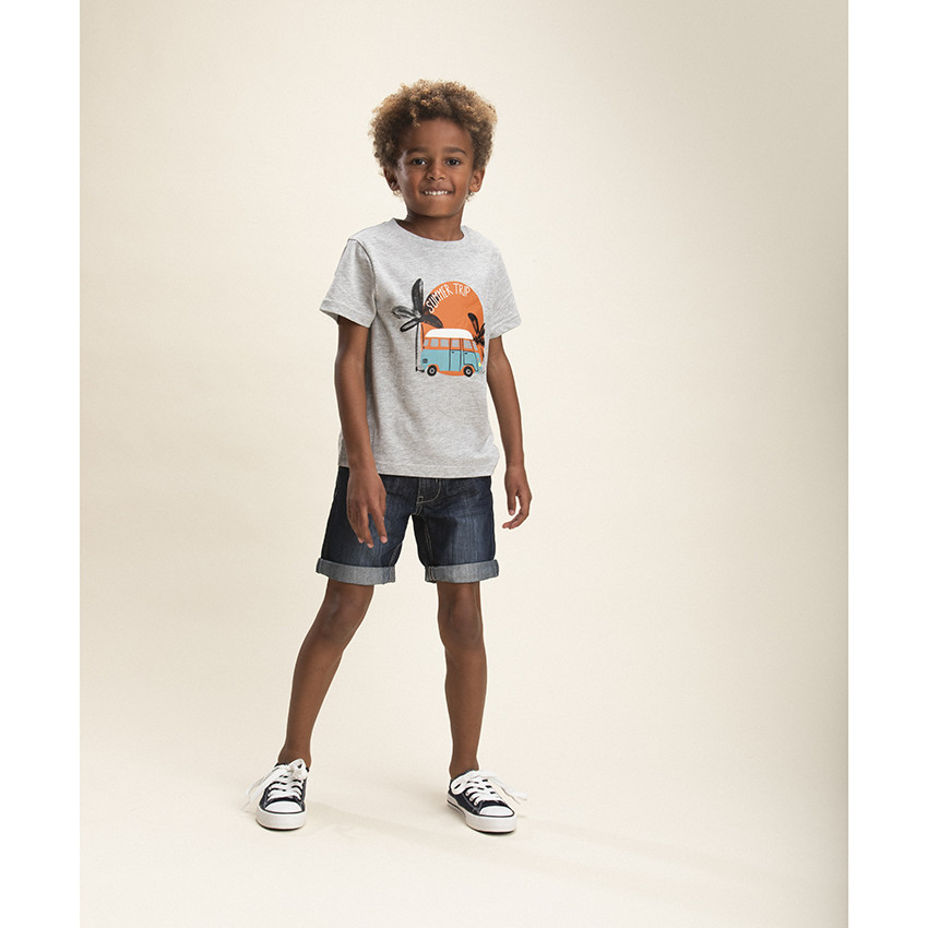 Lot de 5 T-shirts manches courtes pour enfant garçon 