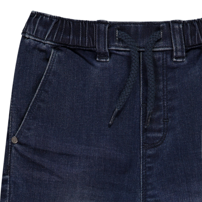 Jean en denim like avec taille élastiquée pour bébé garçon 