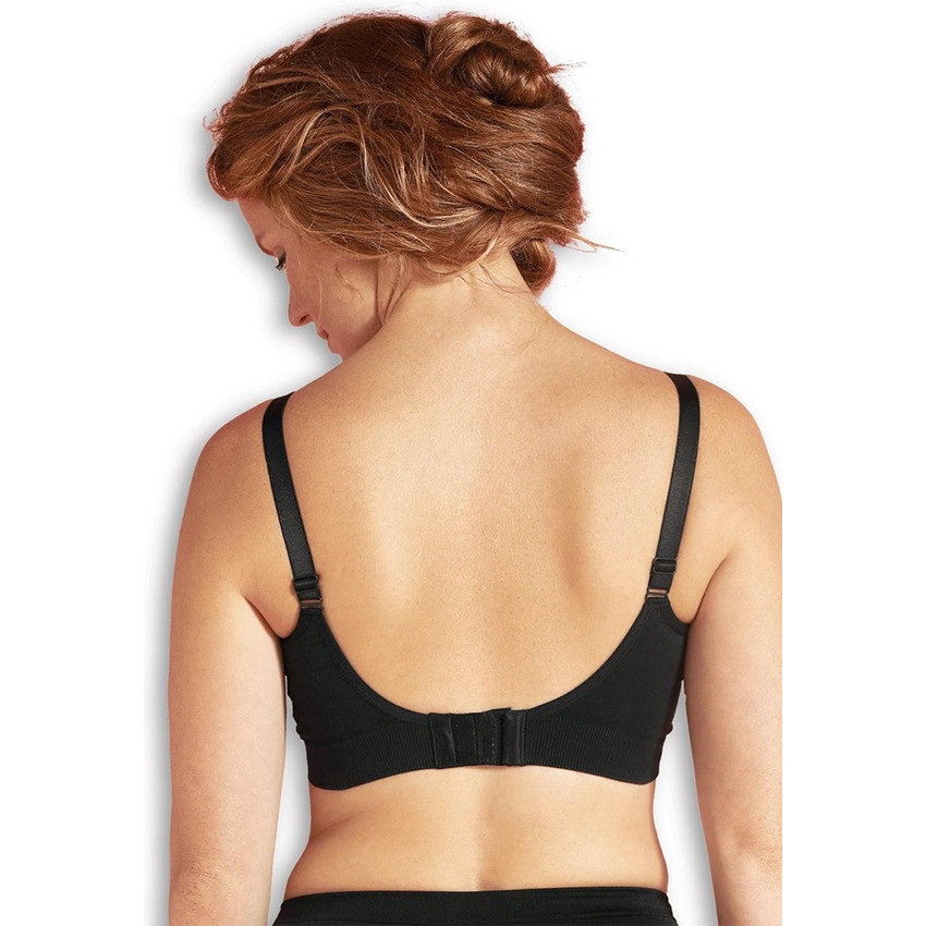 S - Soutien-gorge d'allaitement biologique Noir 