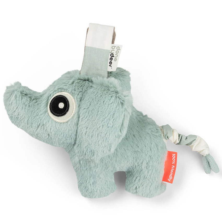 Peluche musicale Elphee Bleu 