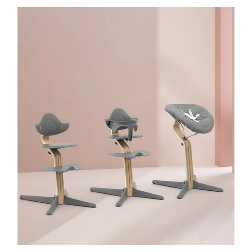 Hoge Stoel NOMI evolutief - Black Eiken Hout 