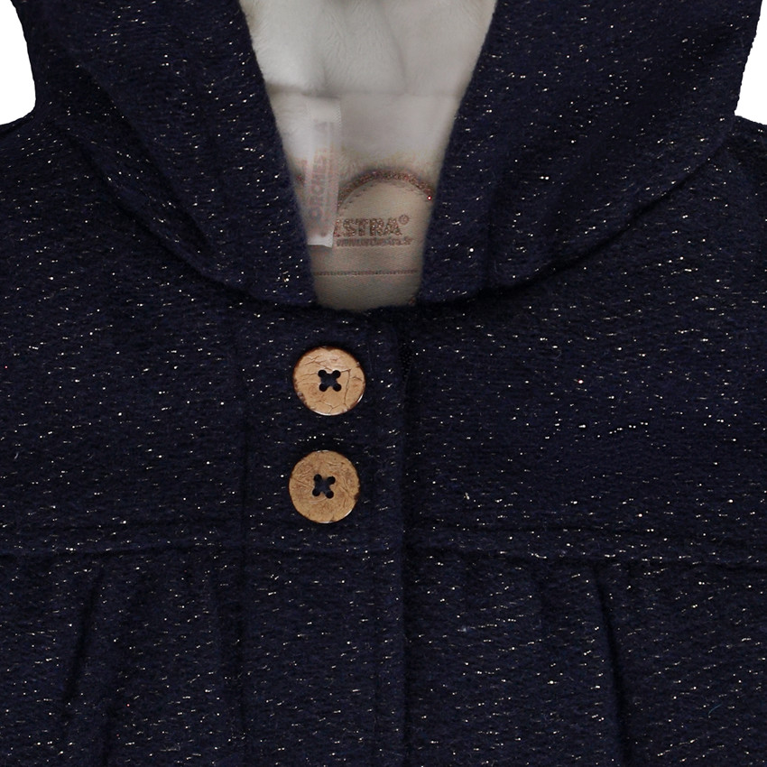Jas van lurex met glitters voor meisjes 