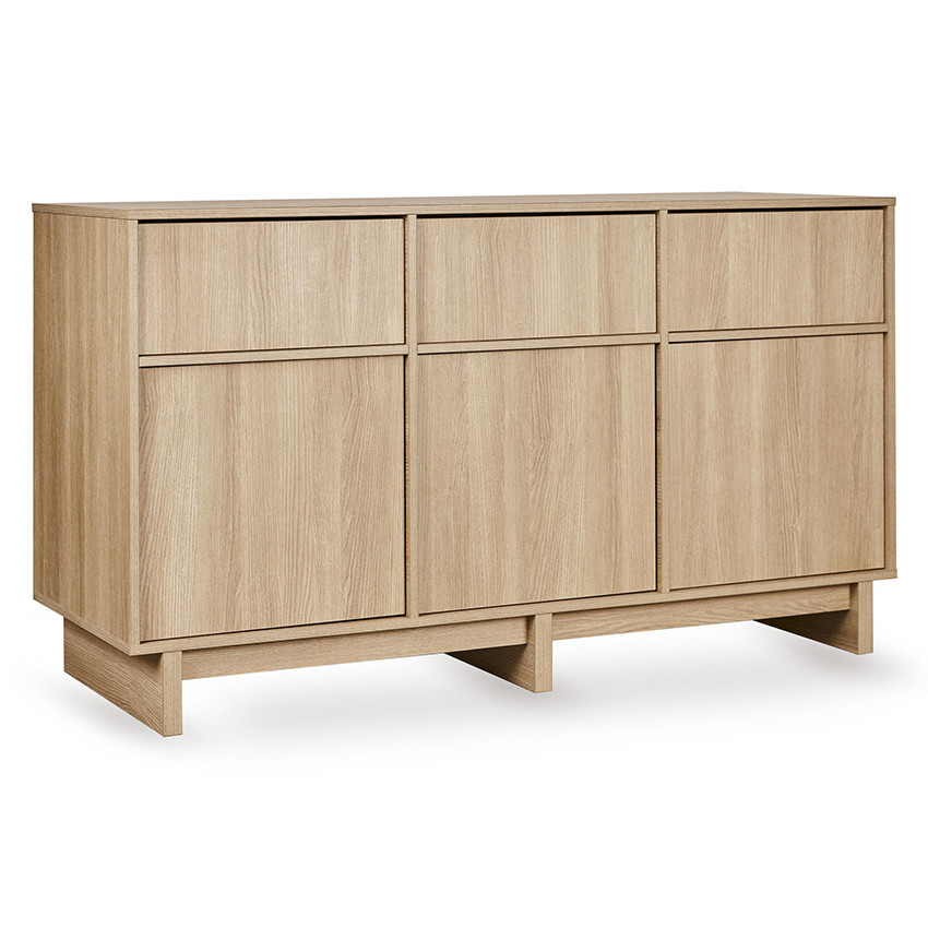 Commode XL 3 portes Kyo Honey Ash 