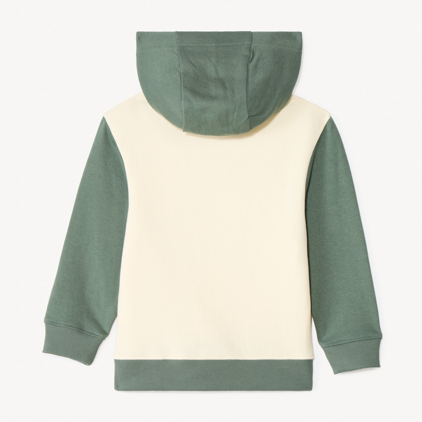 Sweatshirt fleece met kap en Disney Le Roi Lion-print jongens 