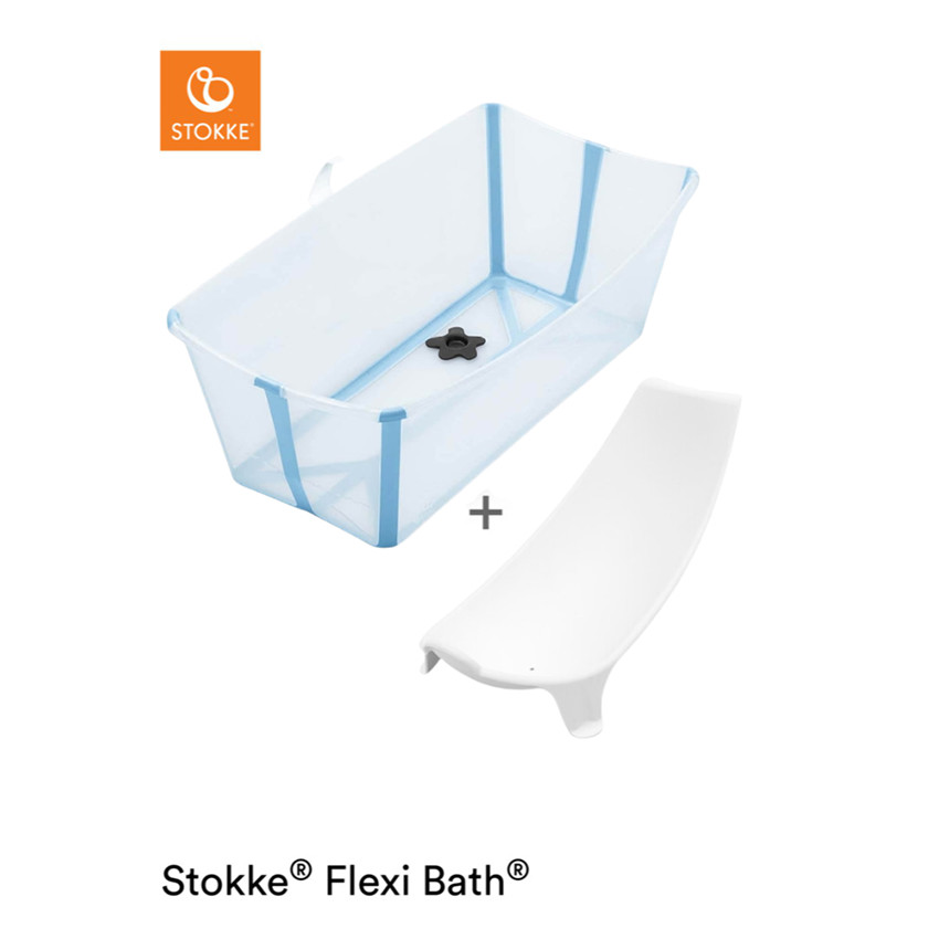 Pack baignoire Flexi Bath + transat ocean blue 