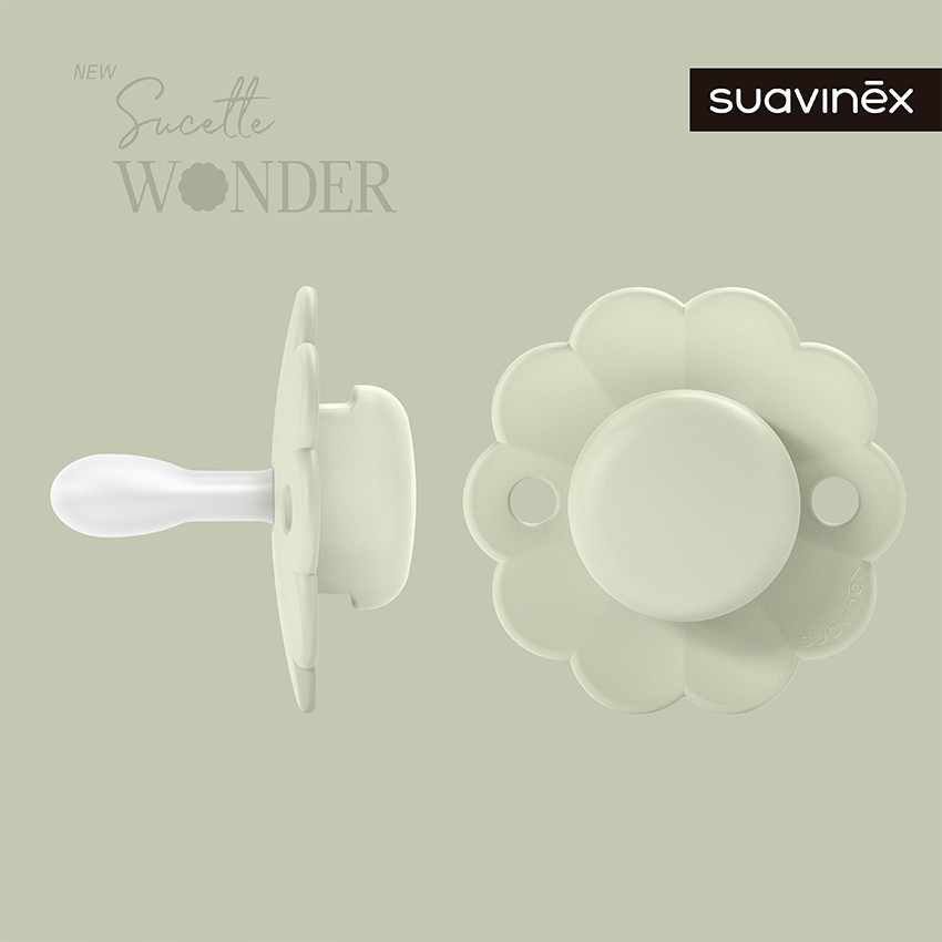 Sucette silicone réversible SX Pro 0-6M Wonder almost aqua 