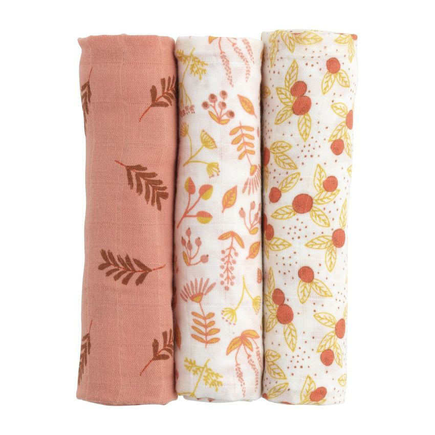 Lot de 3 langes Esmée 