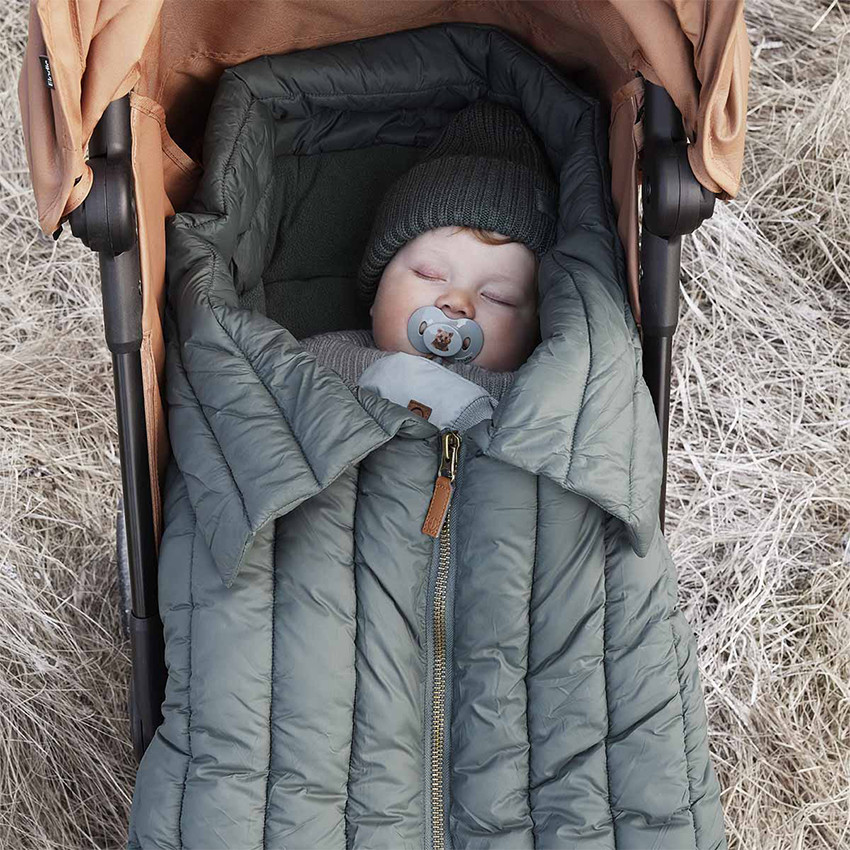 Voetenzak warm voor wandelwagen Minnesota Green 