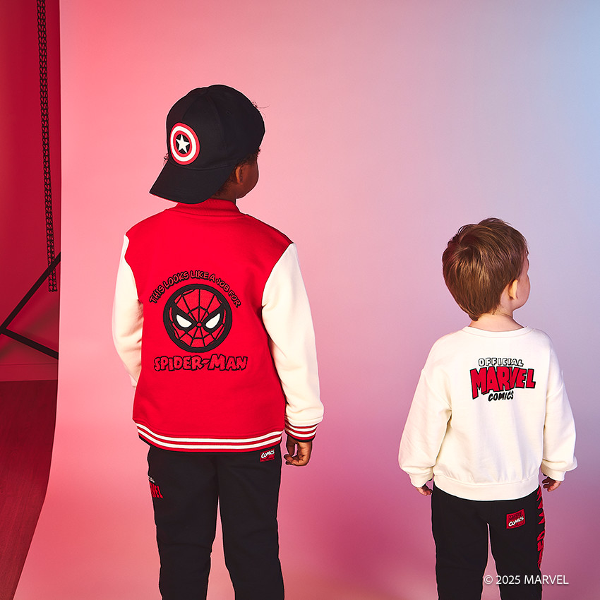 Jogging fleece set Spider-Man Marvel voor jongen 