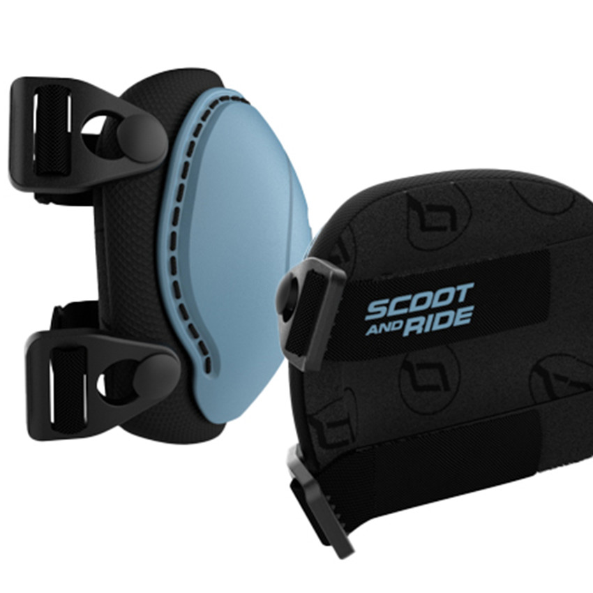 Ensemble protection genoux et coudes S Scoot and Ride Steel 