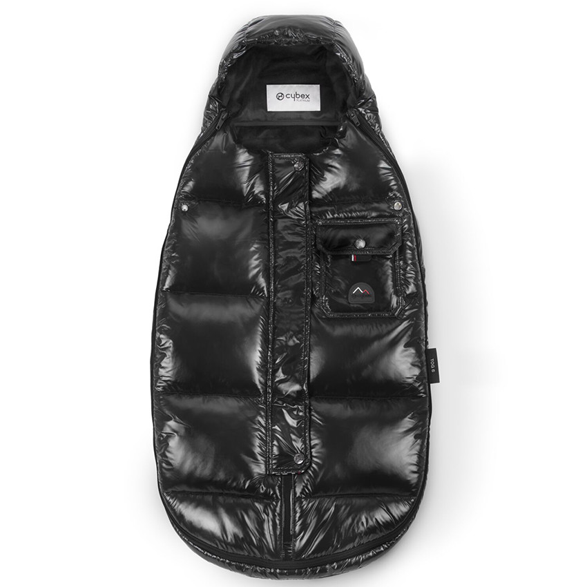 Chancelière hiver siège auto 0+ Mini Platinum Deep Black 