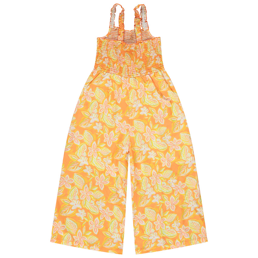 Lange jumpsuit met bloemenmotief voor meisjes 