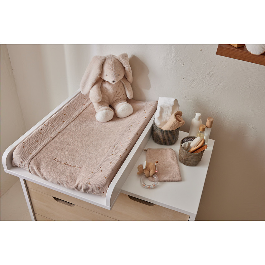 Luierkussen + sponsen hoes 45x67cm Geluksduiven  