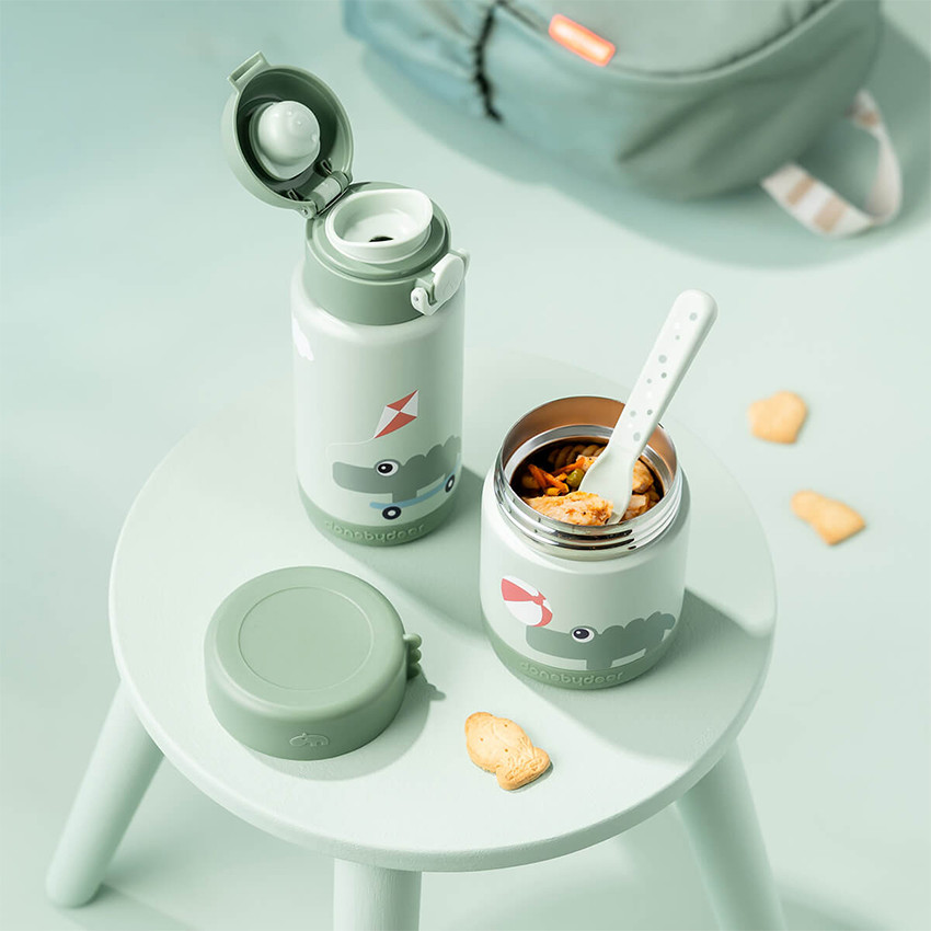 Lunchbox isotherm 300ml Playground Groen 