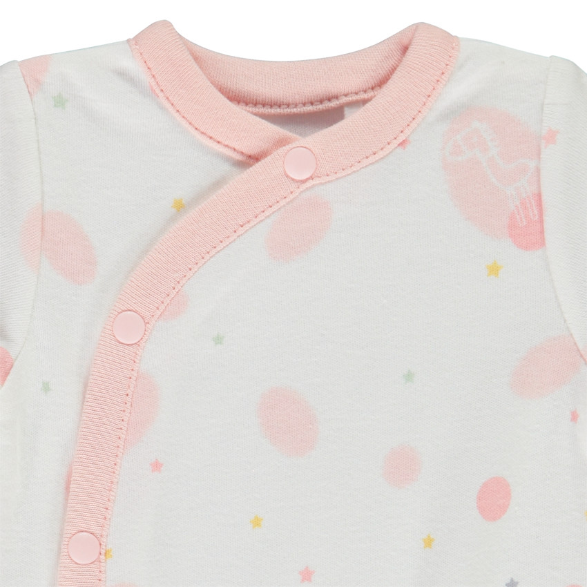 Combinaison longue imprimée pour bébé fille prématurée 