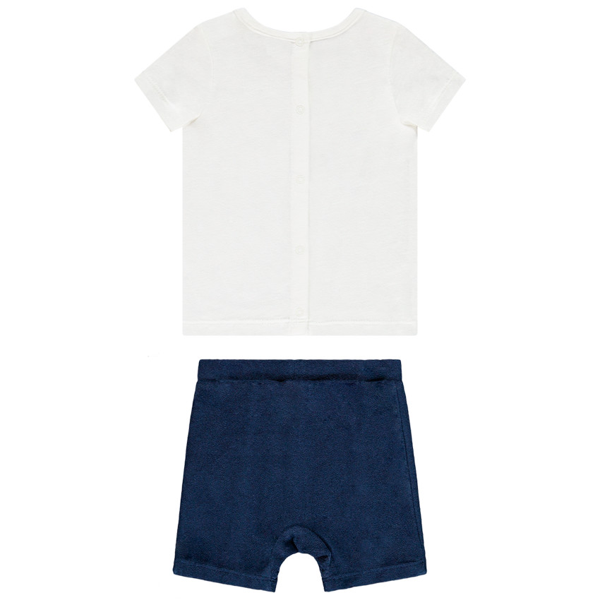 Ensemble court esprit marin pour bébé garçon 