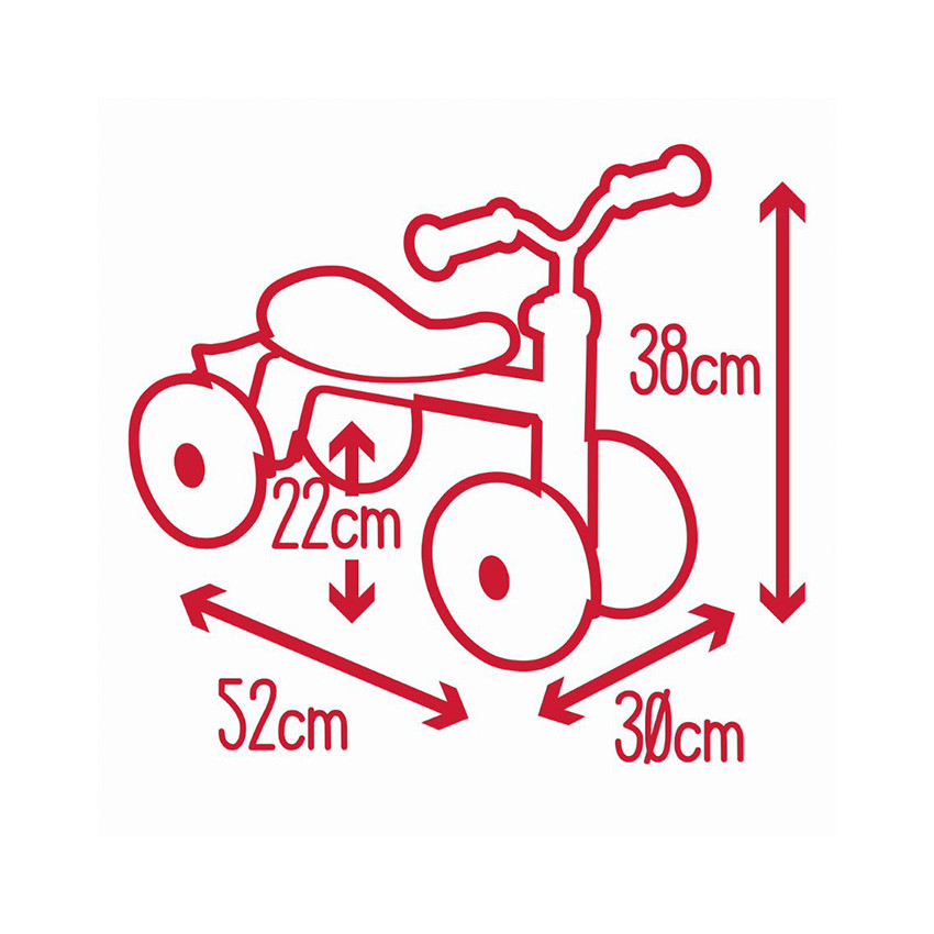 Porteur Rookie - Rouge 