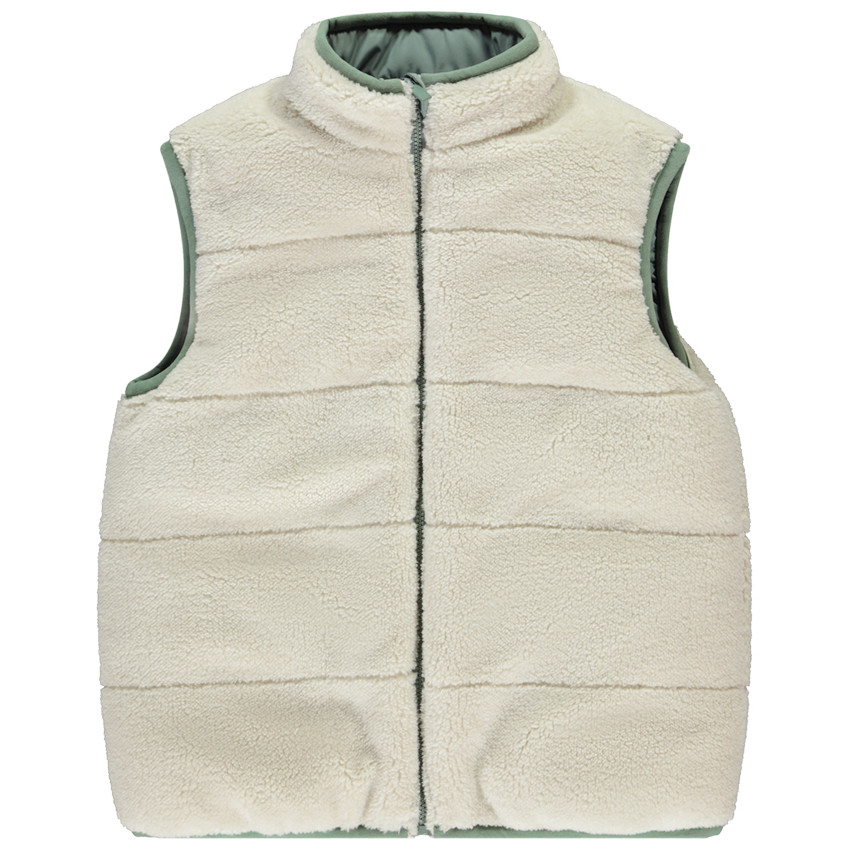 Doudoune sans manches réversible pour garçon 