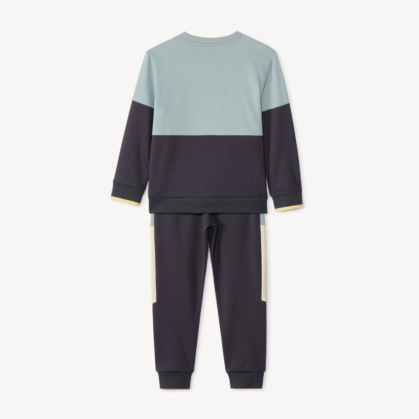 Jogging set met color block effect voor jongens 