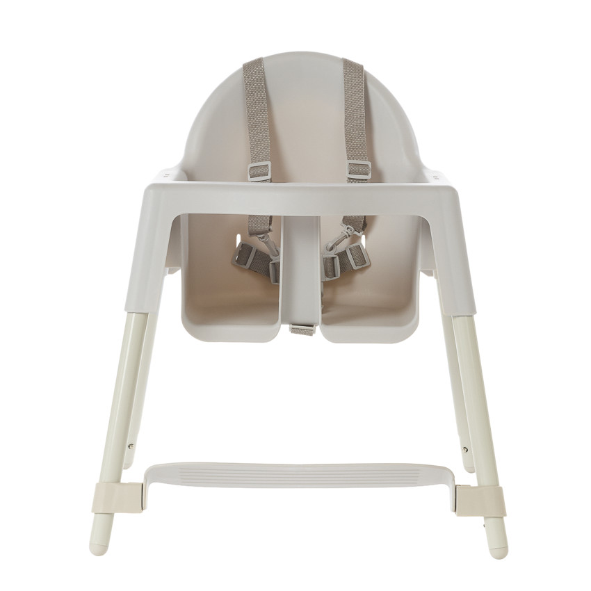 Chaise haute fixe 2 en 1 Capucine 2.0 beige 