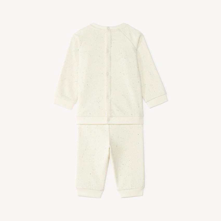 Ensemble de jogging bébé garçon avec poche kangourou ludique robot 
