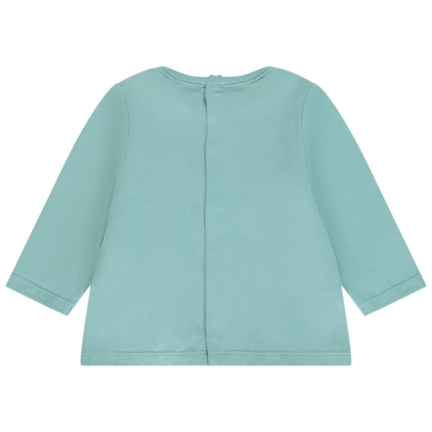 Pyjama 2-delig met giraffemotieven voor babyjongens met verschillende afwerkingen afhankelijk van de leeftijd 